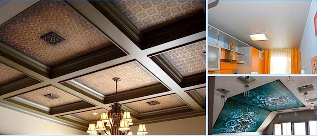Декоративные потолки по низкой цене